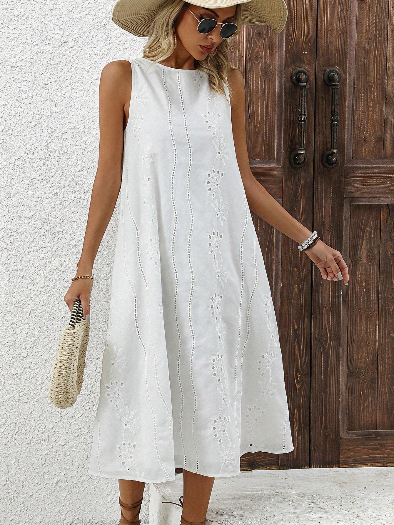 Embroidered dress