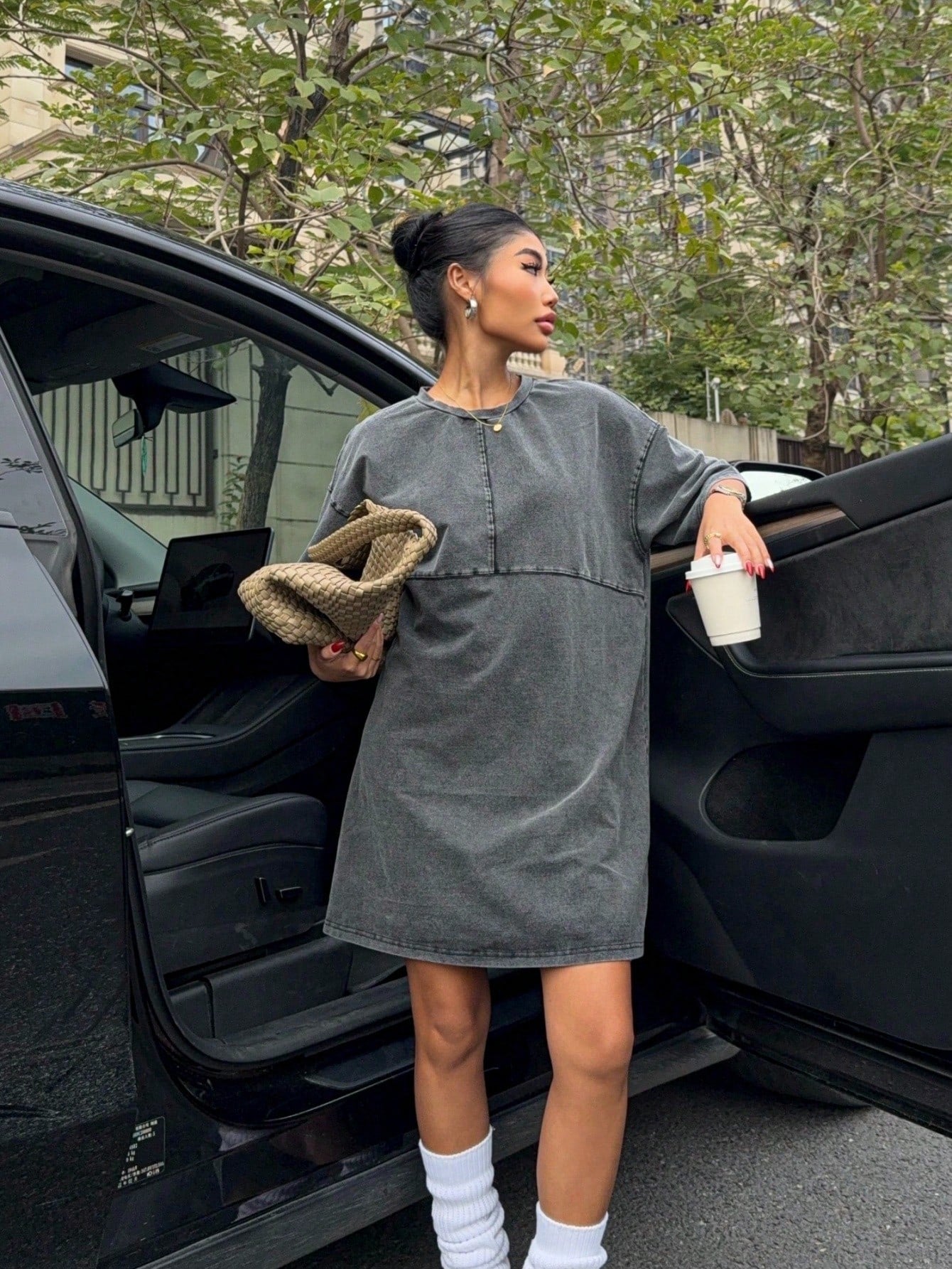 Cotton Tee Dress