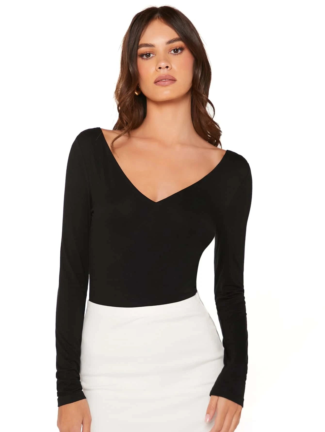 Black long sleeve shirt