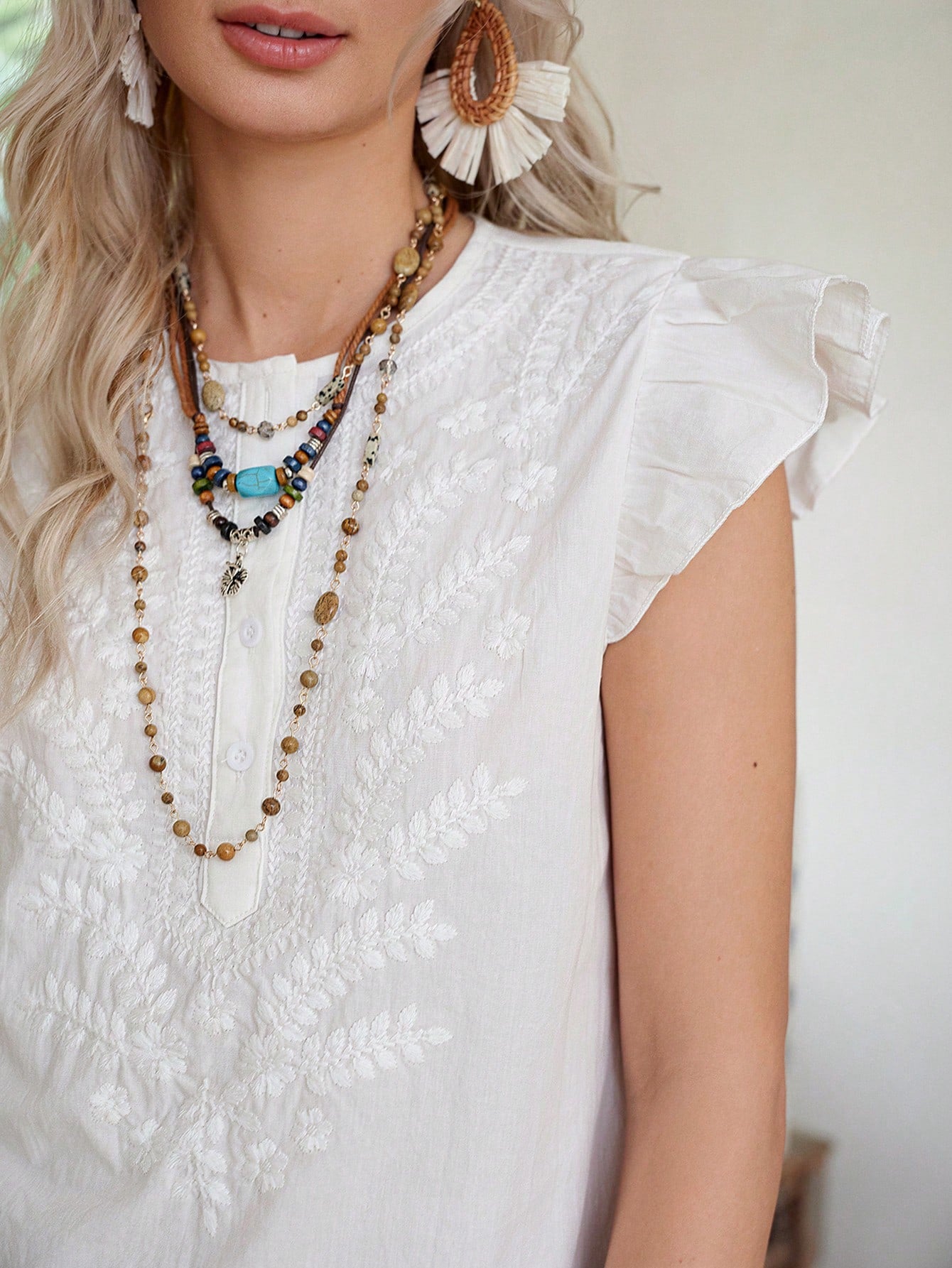 Embroidered shirt