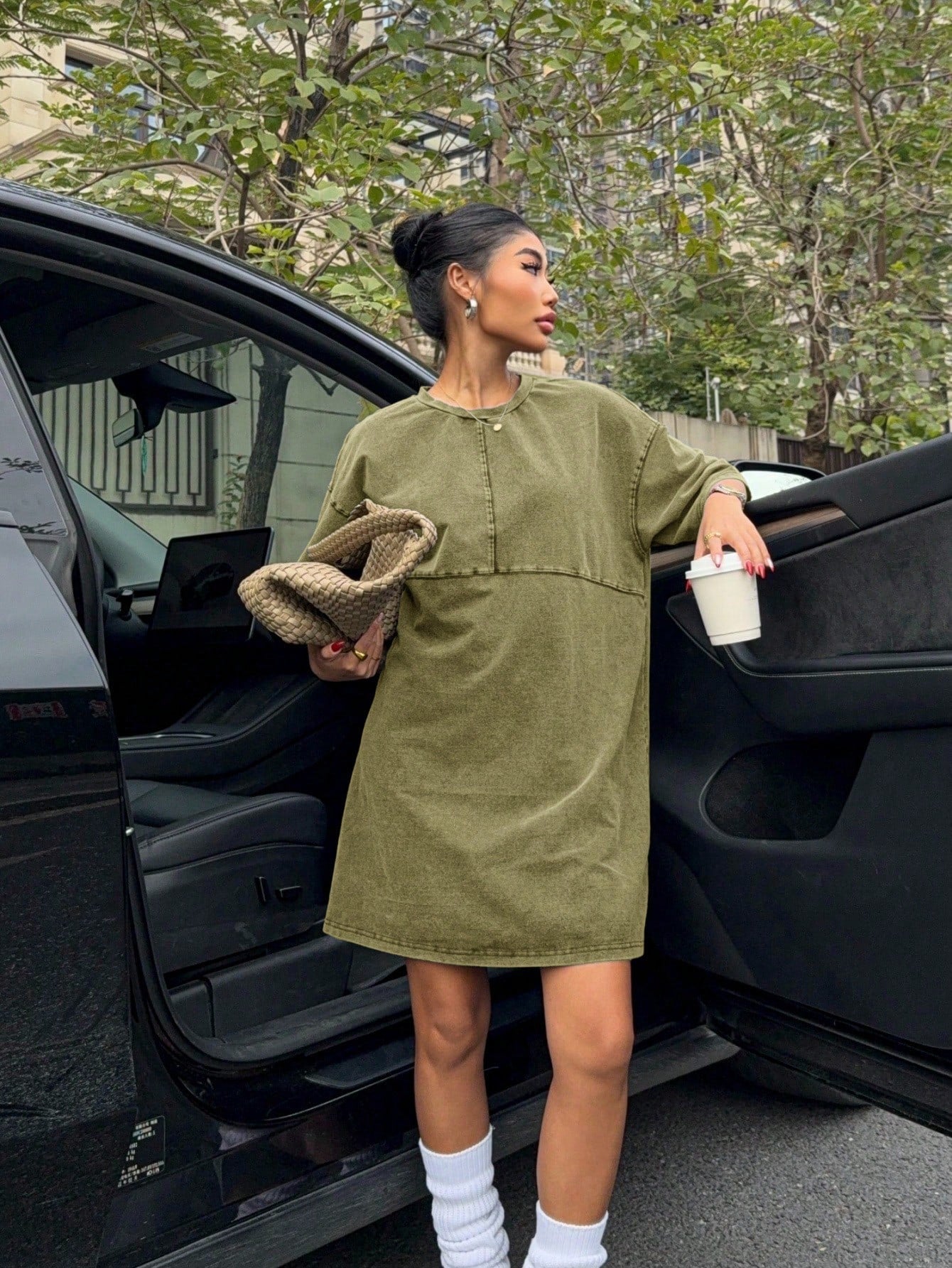 Cotton Tee Dress