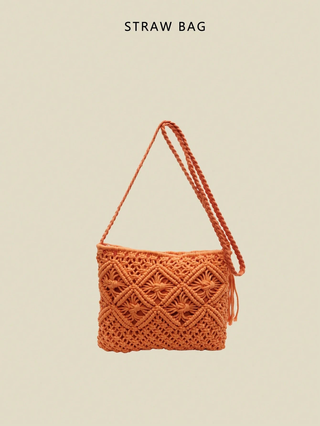 Handwoven shoulder bag