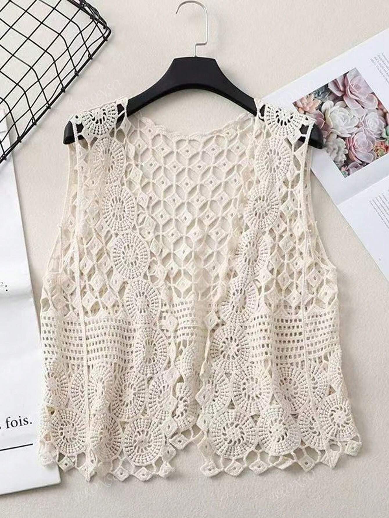 Crochet vest