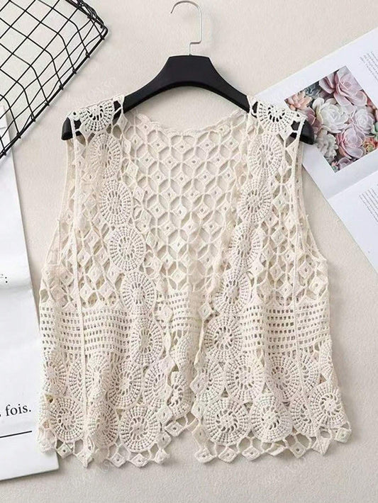 Crochet vest