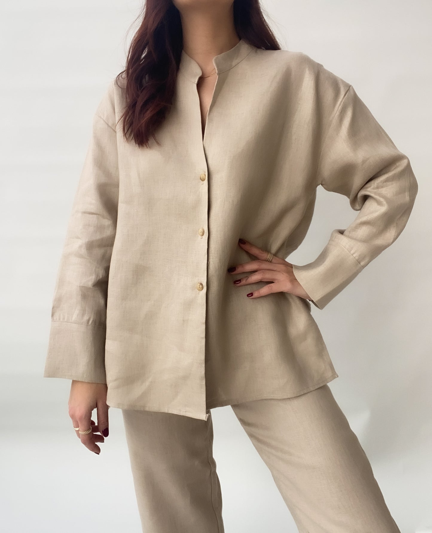 Longsleeve shirt with buttons