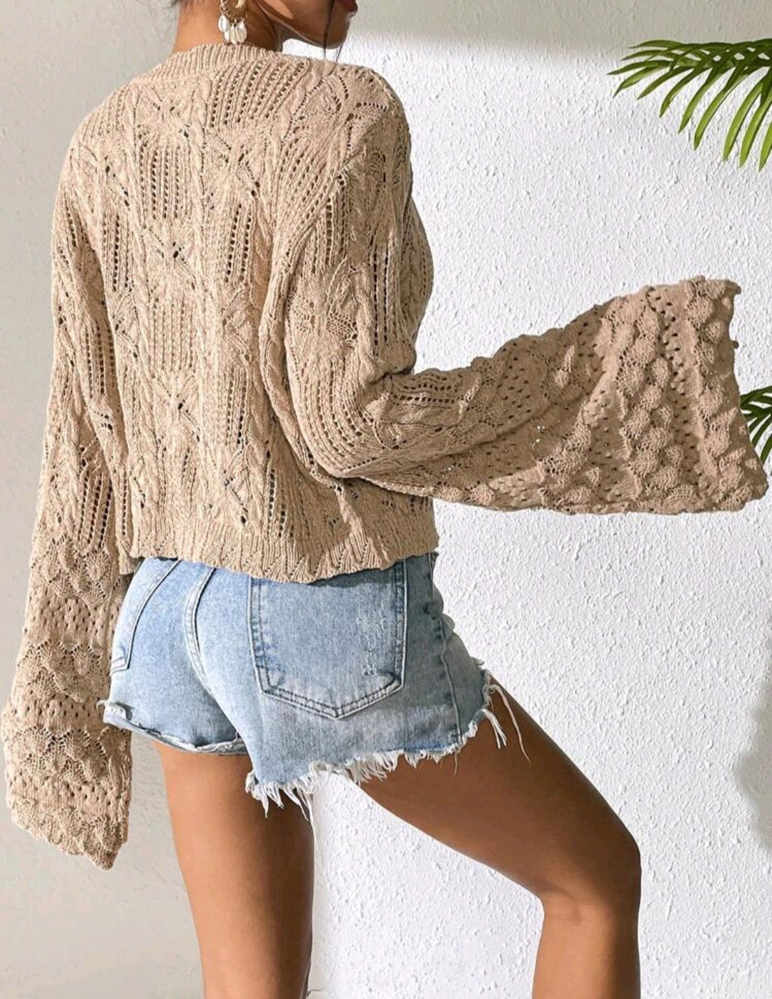 Beige Cardigan