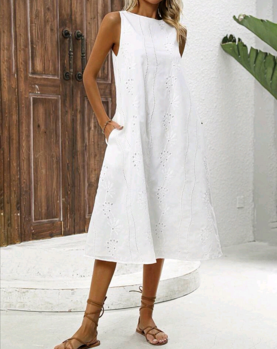 Embroidered dress