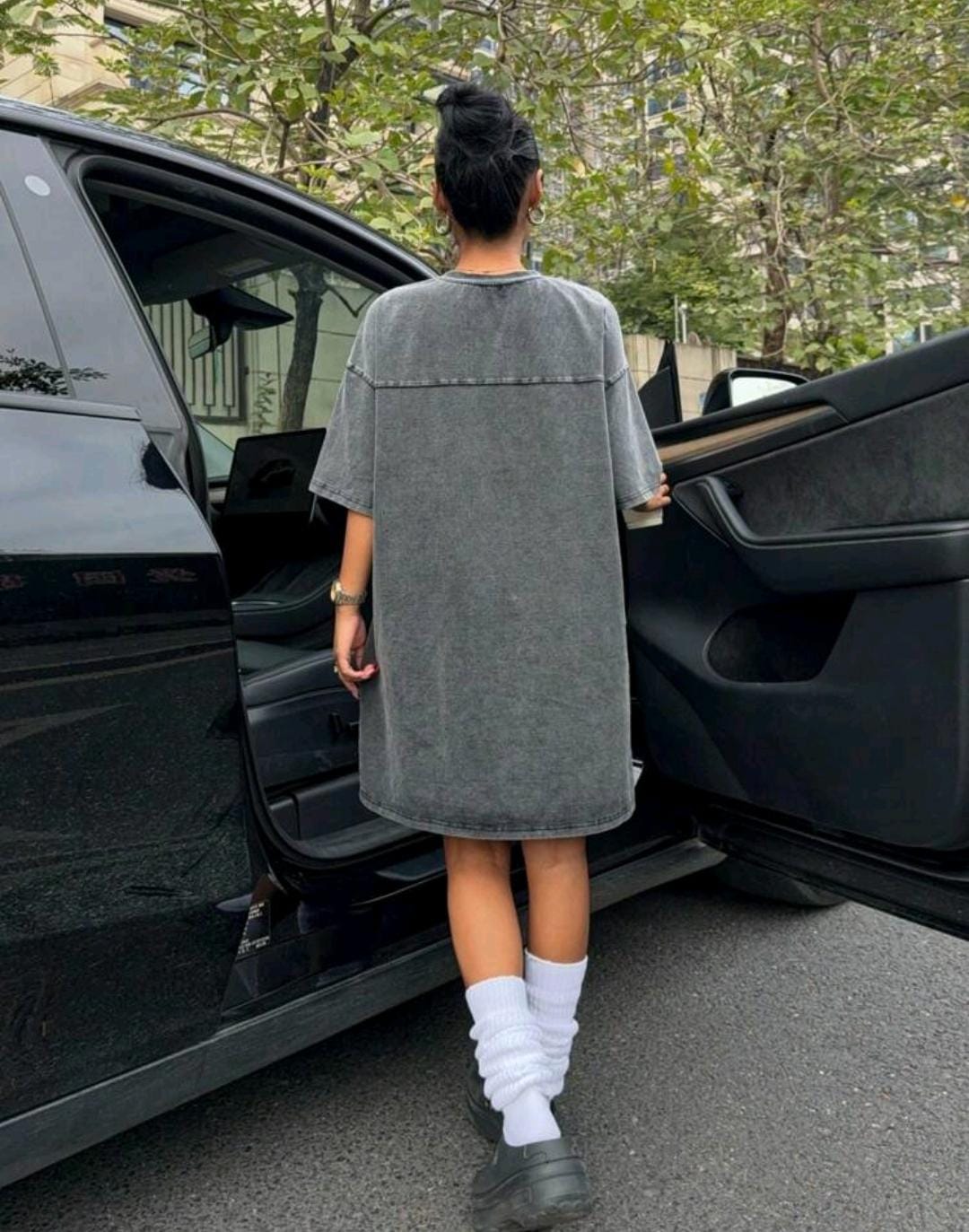 Cotton Tee Dress