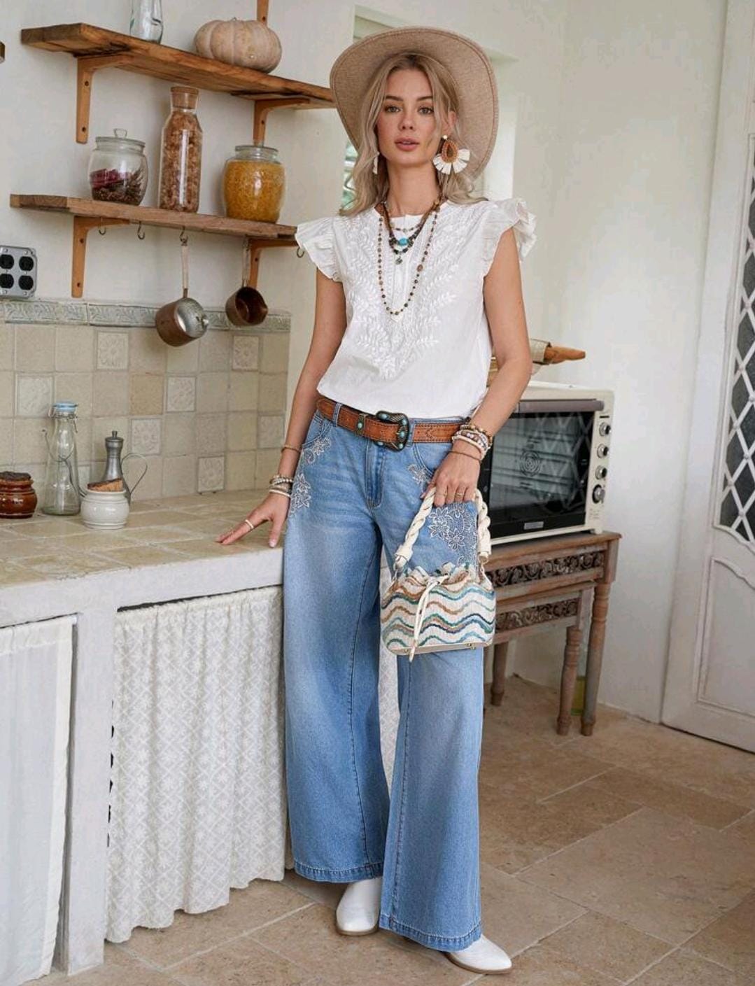 Embroidered shirt