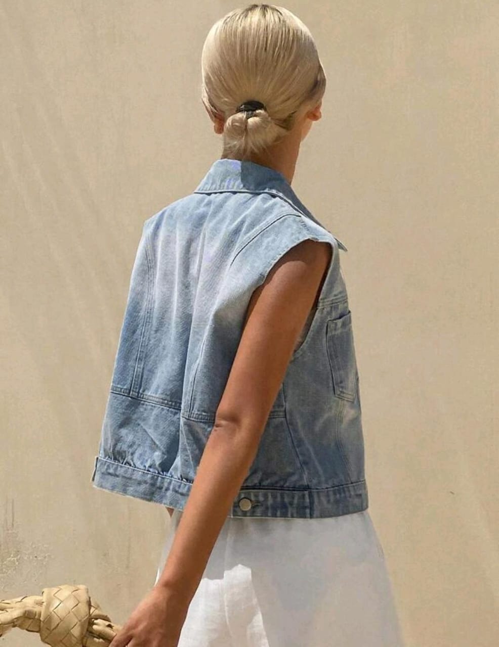 Denim vest
