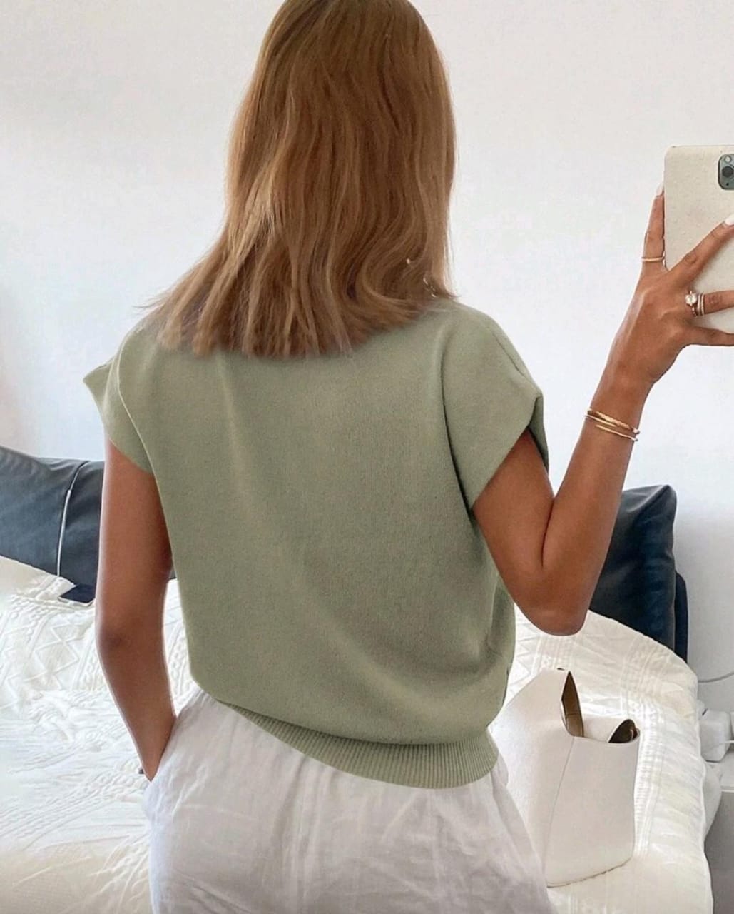 Knitted T-shirt