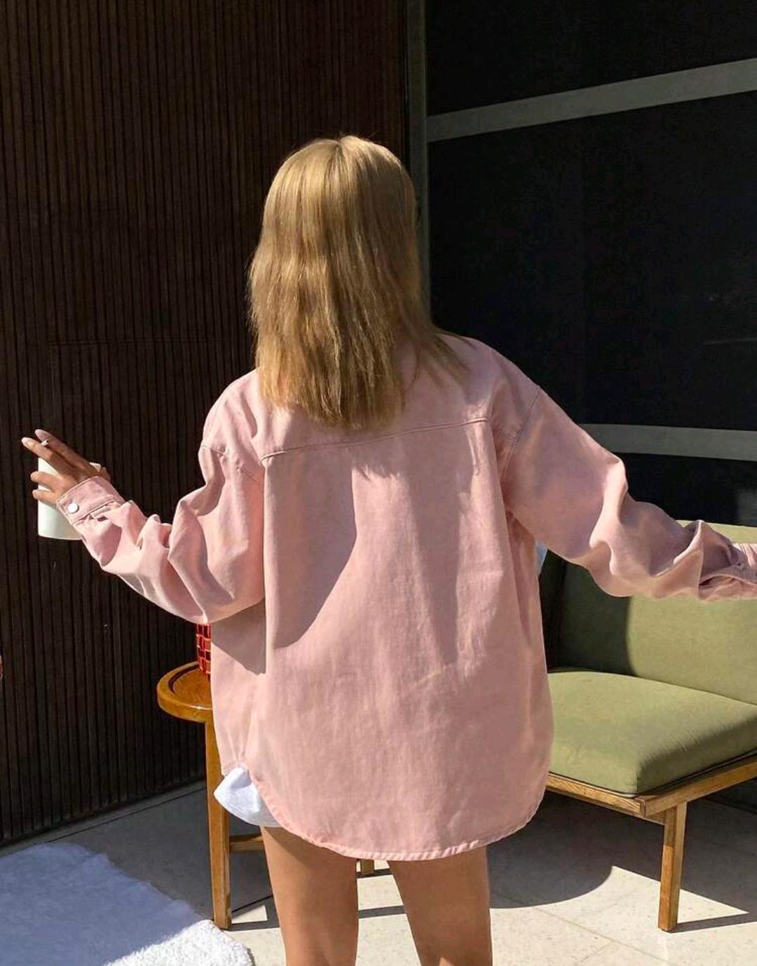 Embroidered denim jacket