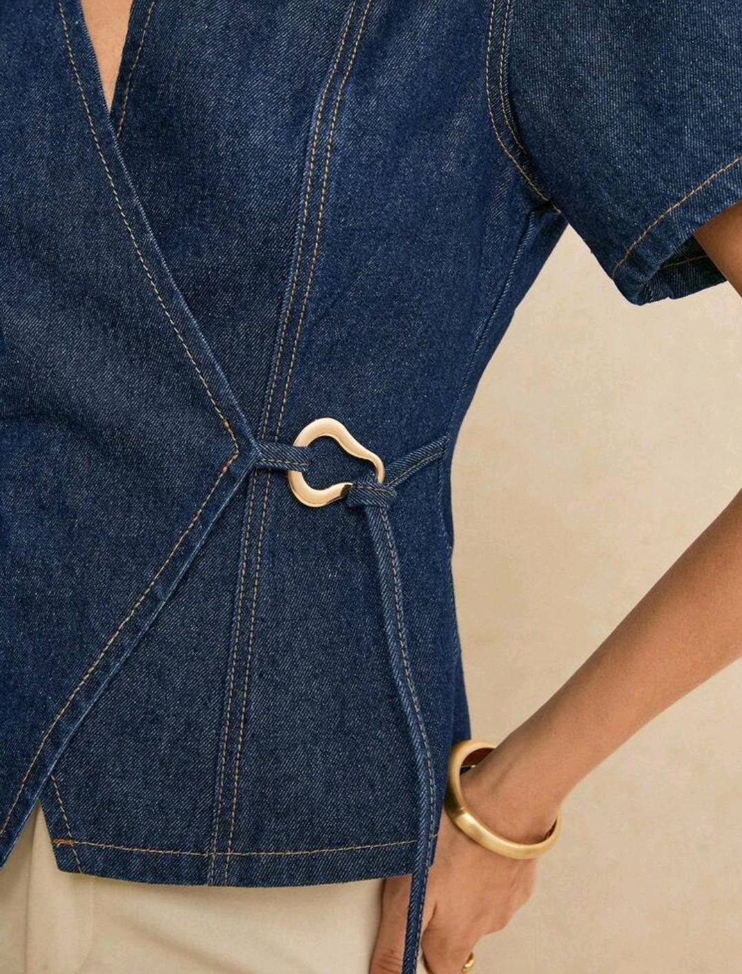 Denim Top