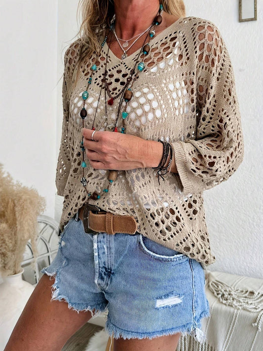 Beige Top