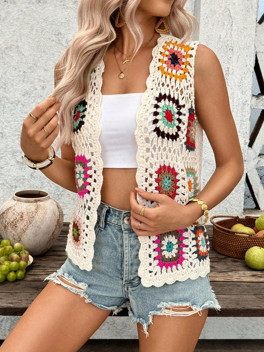 Bohemian vest