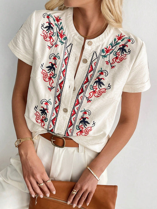 Embroidered shirt