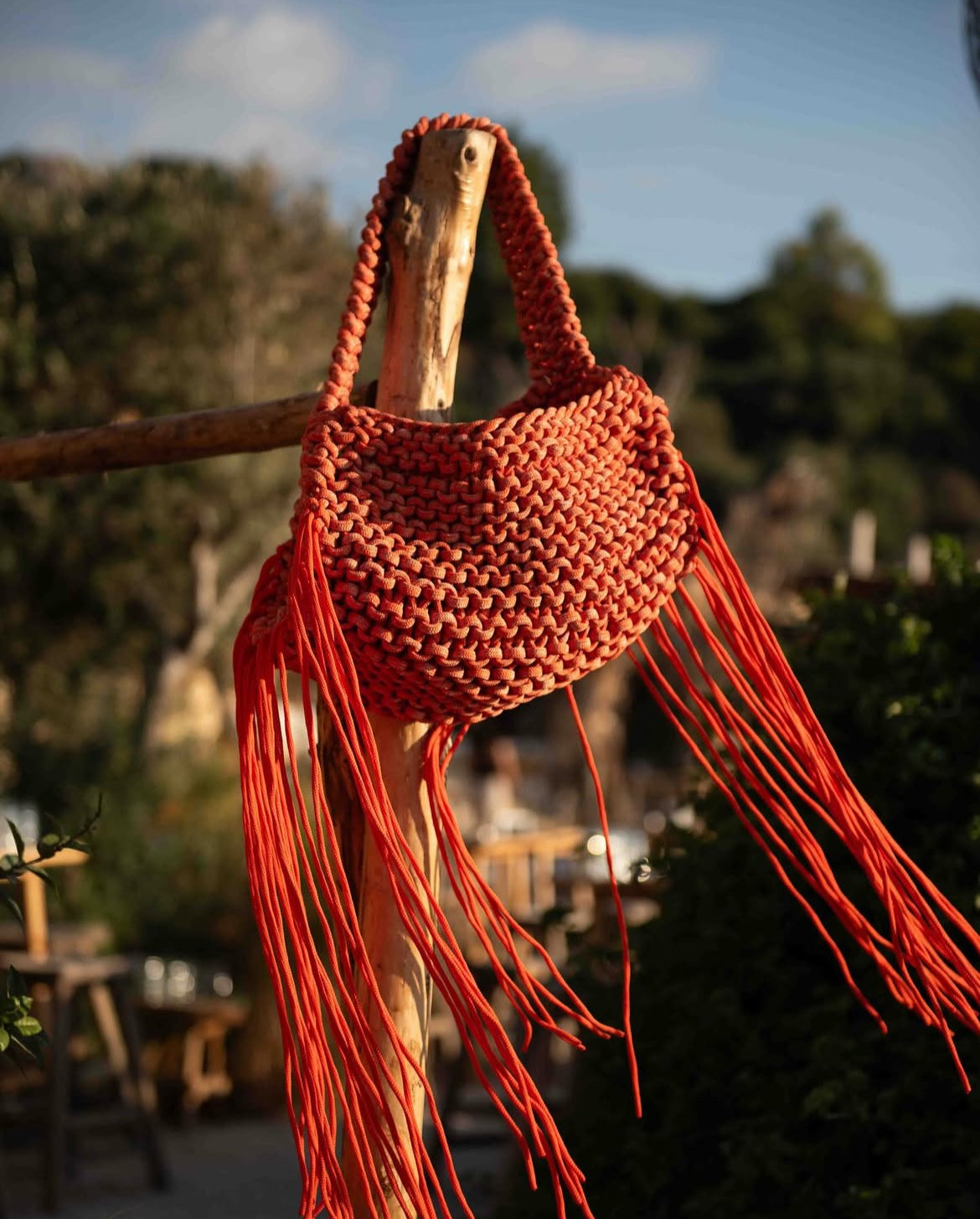 MADI BAG with fringes
