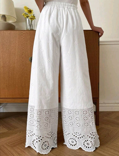 Embroidered pants