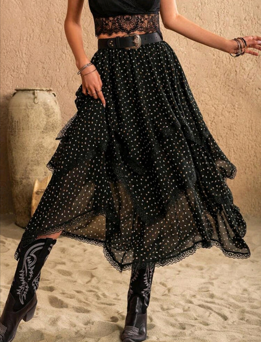 Bohemian style skirt