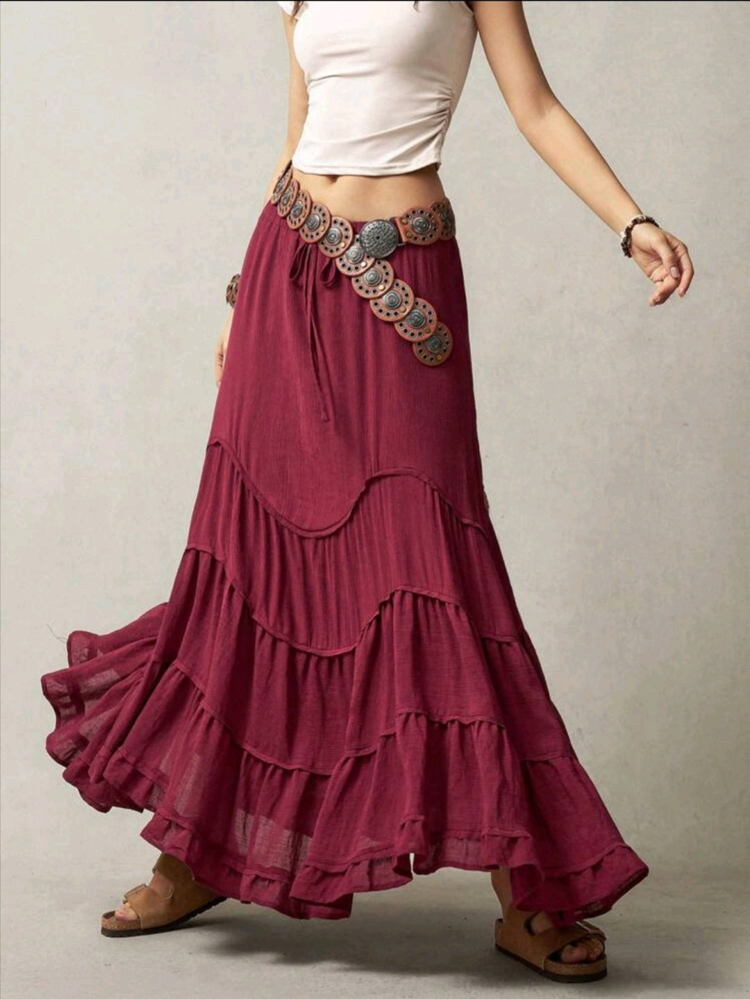 Bohemian style skirt