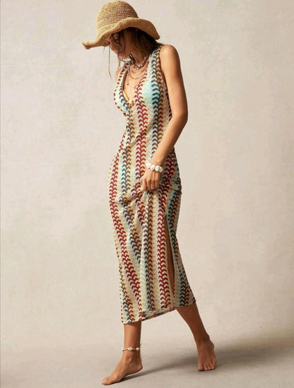 Bohemian Style Beach Dress