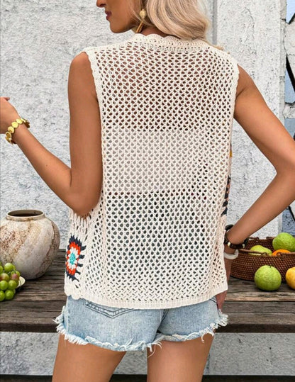 Bohemian vest