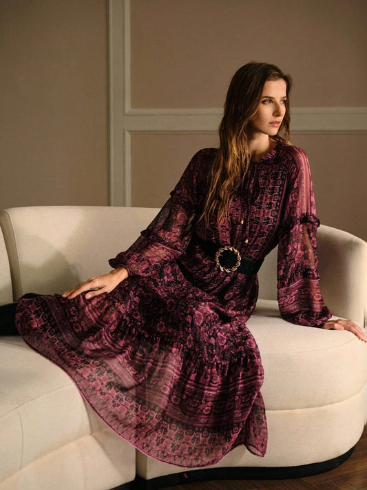 Floral Dress (Without Belt)
