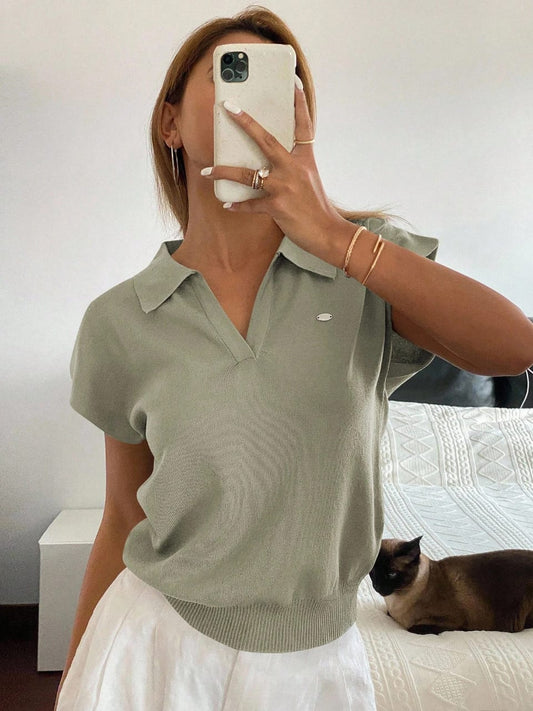Knitted T-shirt