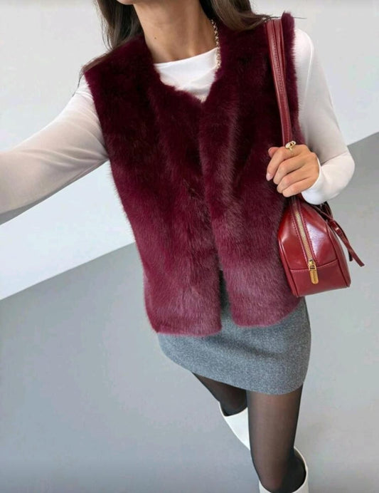 Faux Fur Vest