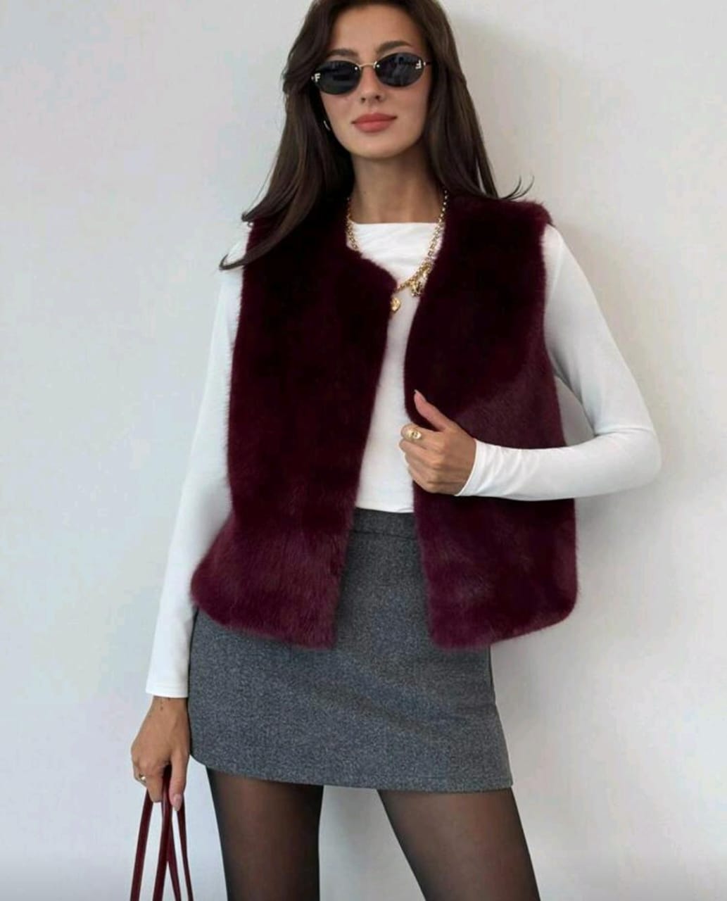 Faux Fur Vest