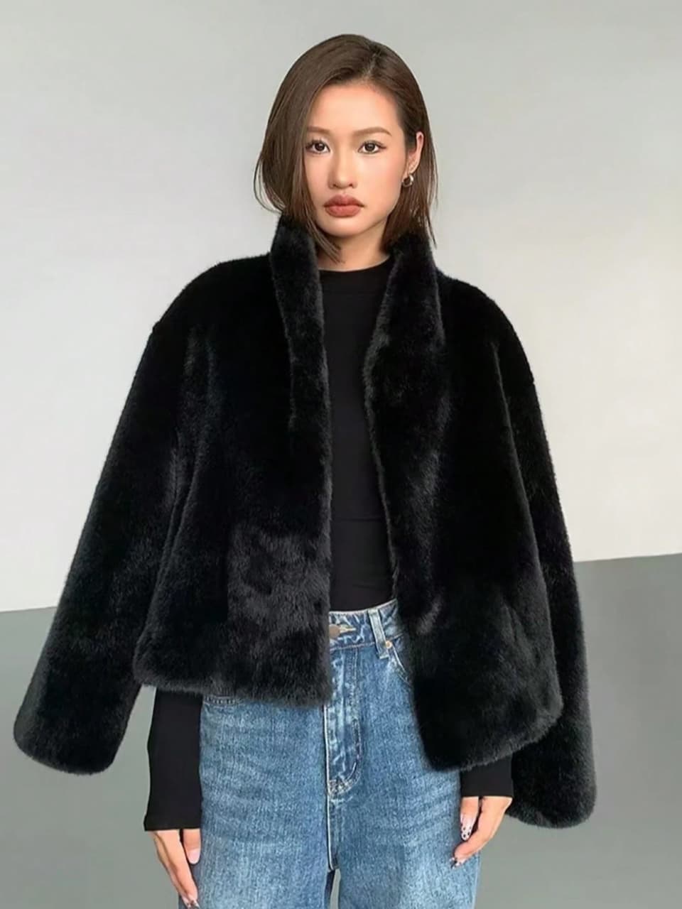 Faux Fur True to sizeJacket
