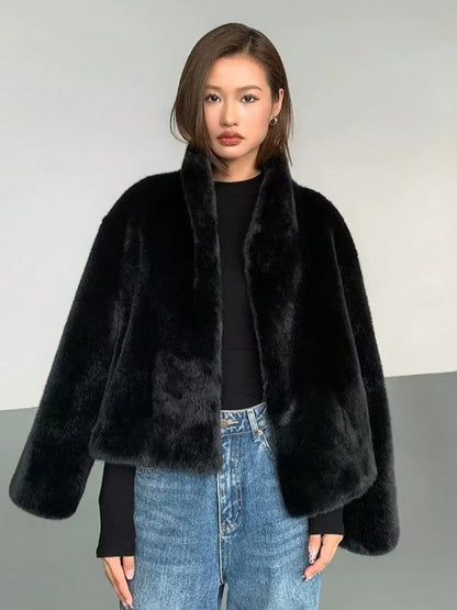 Faux Fur True to sizeJacket