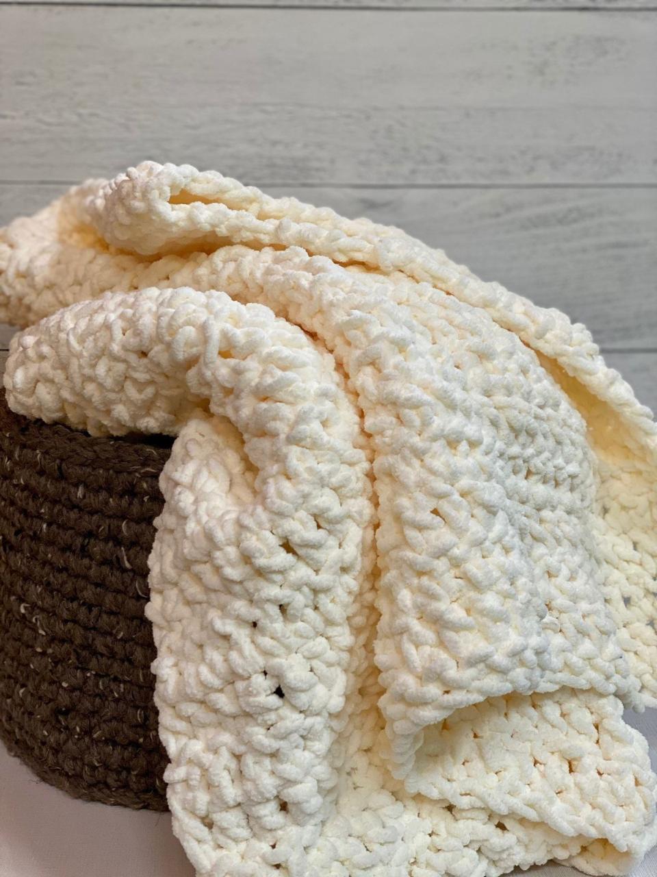 White Sofa Blanket