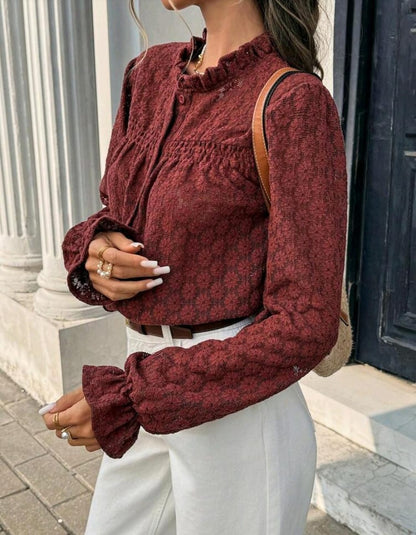 Cotton floral shirt