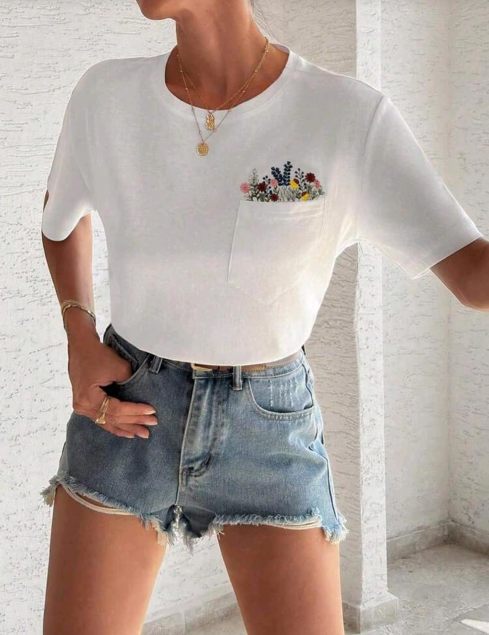 Embroidered T-Shirt