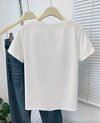 Embroidered T-shirt