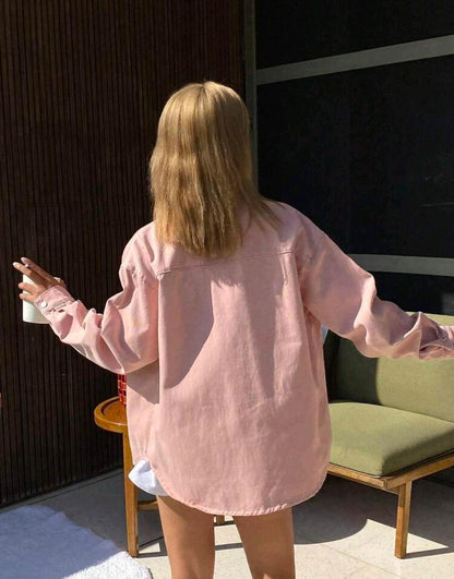 Embroidered denim jacket