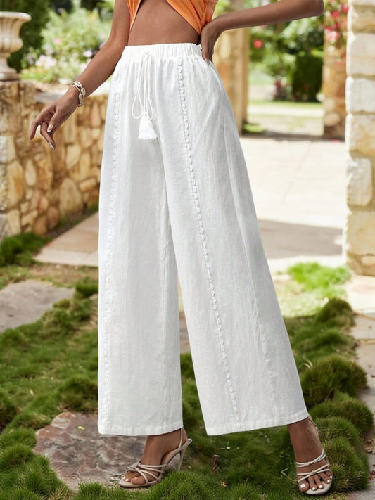 Cotton linen pants