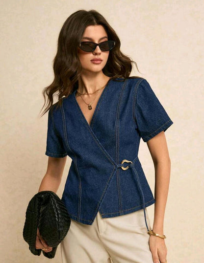 Denim Top