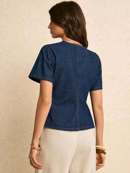 Denim Top