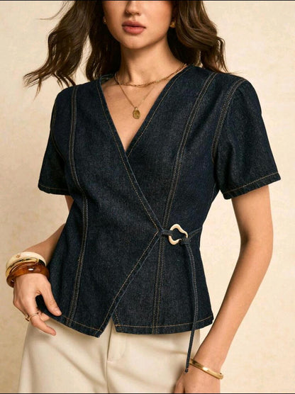 Denim Top