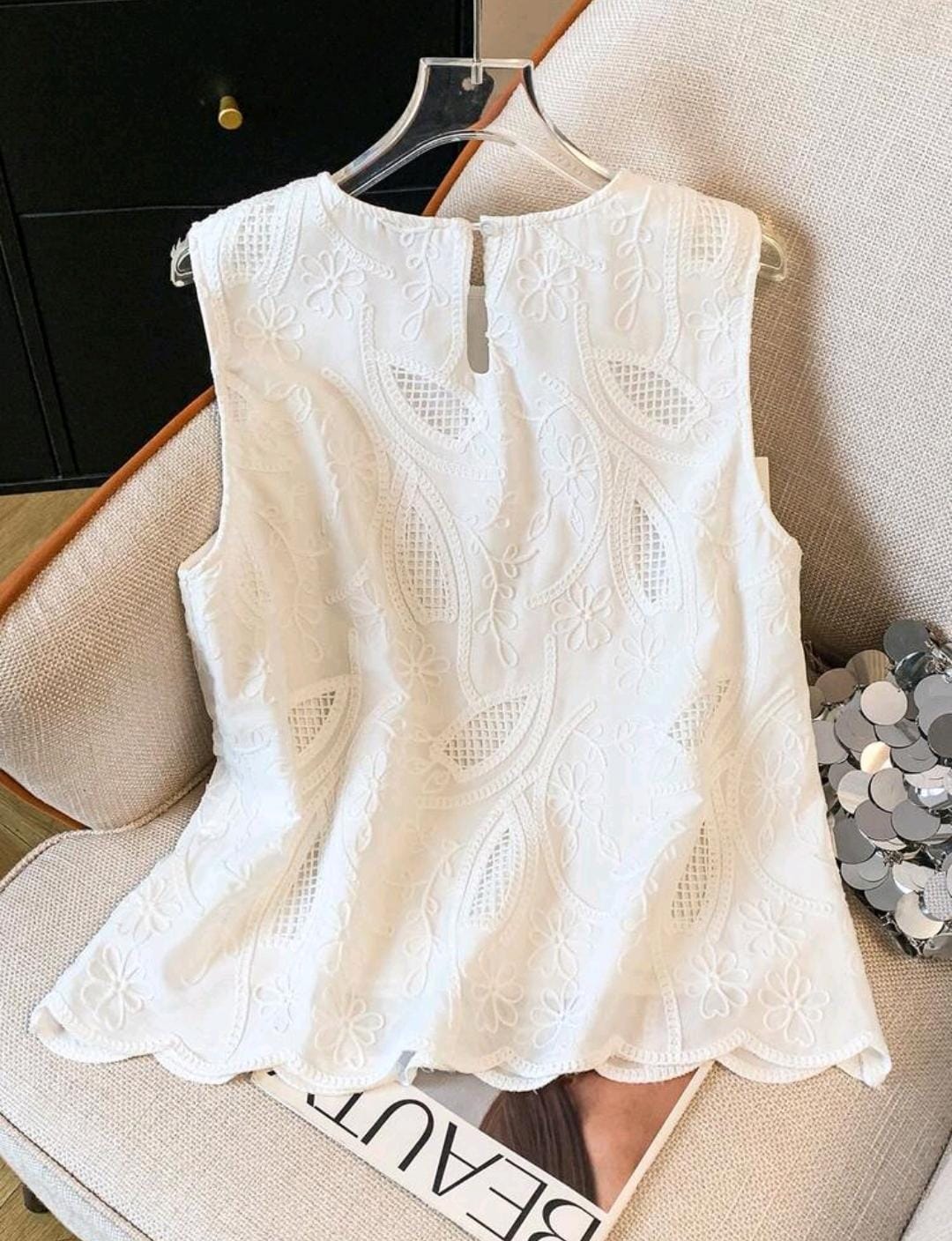 Embroidered Top