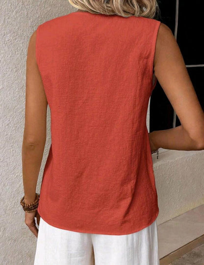 Cotton Linen Top