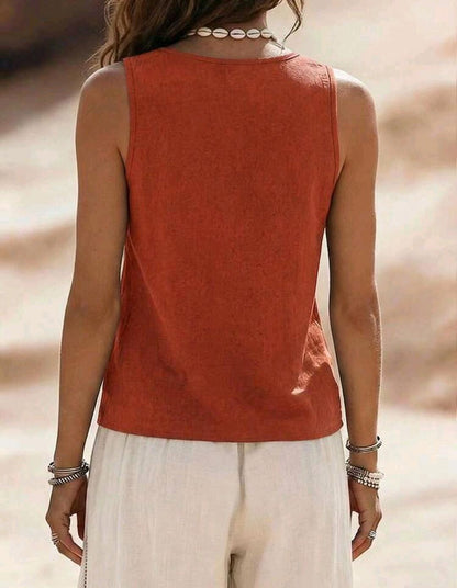 Cotton Linen Top