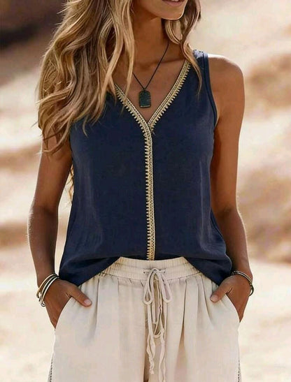 Cotton Linen Top