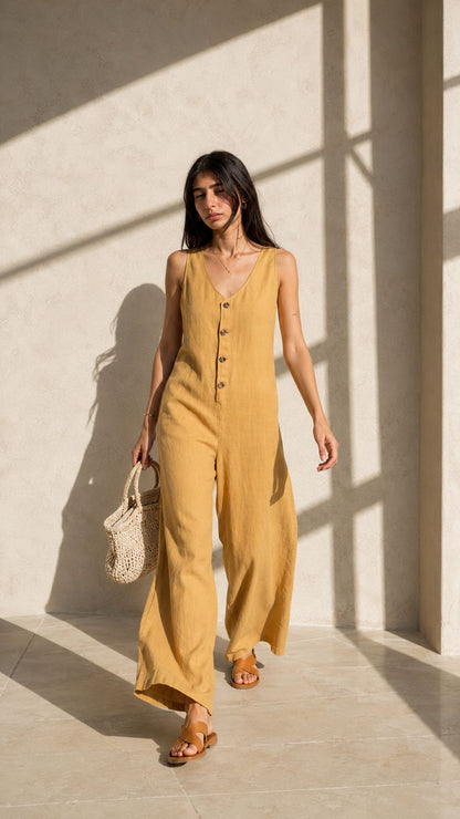 Linen Overall