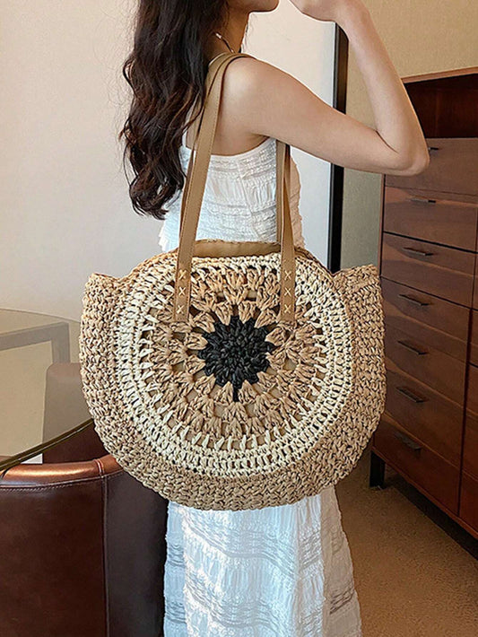 Straw bag